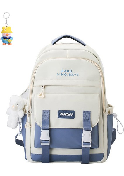 Geniş Omuz Askılı Okul Çantası Kız Ortaokul Öğrencileri Lise Öğrencileri Büyük Kapasiteli Sırt Çantası Ilkokul Öğrencileri (Yurt Dışından)