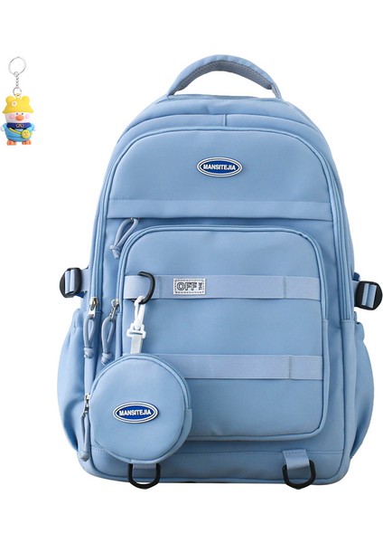 Sırt Çantası Büyük Kapasiteli Anne Çantası Sırt Çantası Basit Rahat Öğrenci Okul Çantası (Yurt Dışından)