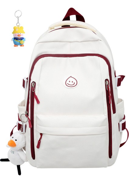 Sırt Çantası Basit Öğrenci Kız Sırt Çantası Büyük Kapasiteli Okul (Yurt Dışından)