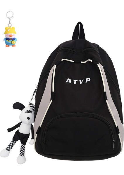 Spor Seyahat Sırt Çantası Kadın Gündelik Büyük Kapasiteli Açık Sırt Çantası Moda Üniversite (Yurt Dışından)