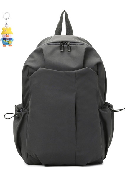 Okulçantası Büyük Kapasiteli I Kadınçantası Basit Bilgisayar Sırtçantası Rahat Seyahat Sırtçantası (Yurt Dışından)
