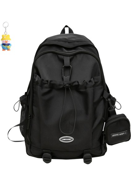 Okul Çantası Kadın Üniversite Öğrencisi Sırt Çantası Erkek ve Kadın Sırt Çantası Büyük Kapasiteli Okul Çantası (Yurt Dışından)