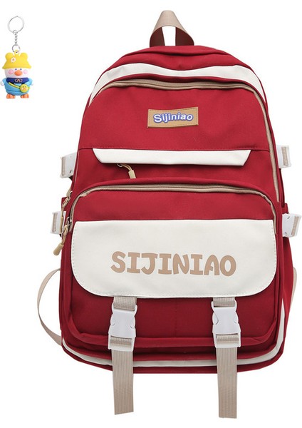 Büyük Kapasiteli Sırt Çantası Sırt Çantası Gündelik Okul Çantası Moda Seyahat Ortaokul ve Lise (Yurt Dışından)