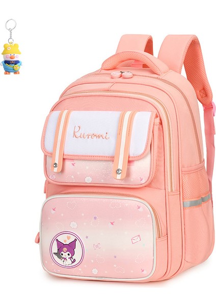 Ilkokul Öğrencileri Için Okul Çantaları, 1-3. Sınıflar Için Büyük Kapasiteli Yük Azaltıcı Omurga Koruyucu Sırt Çantaları, Kız (Yurt Dışından)