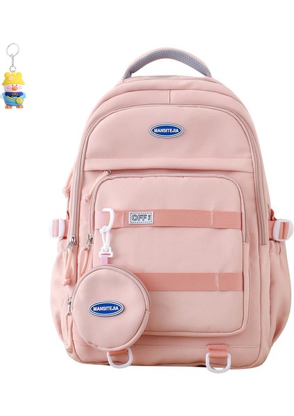 Sırt Çantası Büyük Kapasiteli Anne Çantası Sırt Çantası Basit Rahat Öğrenci Okul Çantası (Yurt Dışından)