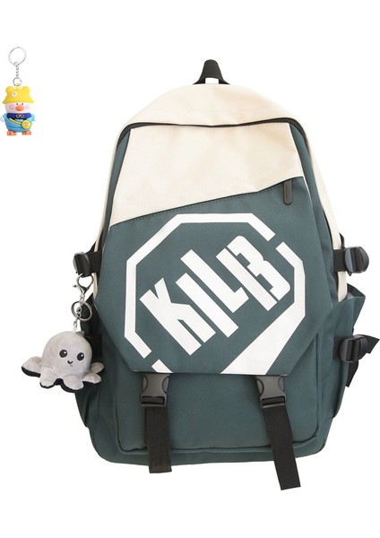 Okul Çantası Üniversite Öğrencisi Sırt Çantası Erkek Açık Rahat Sırt Çantası Büyük (Yurt Dışından)