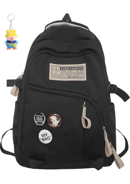 Büyük Kapasiteli Sırt Çantası, Erkek ve Kadın Üniversite Okul Çantası, Ortaokul ve Lise (Yurt Dışından)