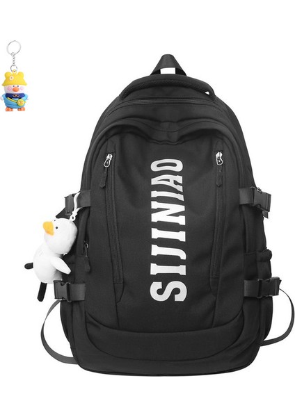 Erkek Sırt Çantası Büyük Kapasiteli Sırt Çantası Kızlar Için Basit ve Çok Yönlü Ortaokul Öğrencileri Lise Öğrencileri Okul Çantası Üniversite Öğrencileri Kadınlar (Yurt Dışından)