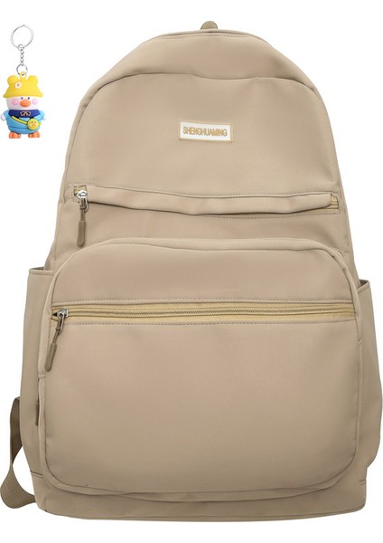 Sırt Çantası Kız Ortaokul ve Lise Büyük Kapasiteli Öğrenci Okul Çantası Sırt (Yurt Dışından)