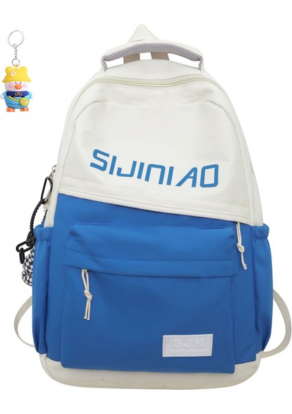 Erkek ve Kız Çocuk Sırt Çantası, Büyük Kapasiteli Basit Ortaokul Öğrencisi Okul (Yurt Dışından)