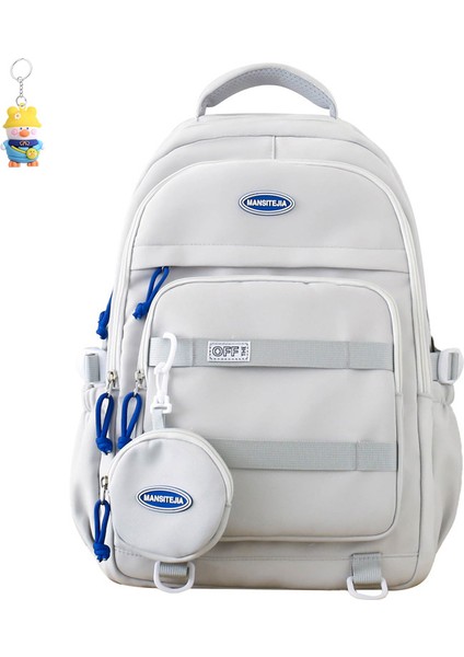 Sırt Çantası Büyük Kapasiteli Anne Çantası Sırt Çantası Basit Rahat Öğrenci Okul Çantası (Yurt Dışından)