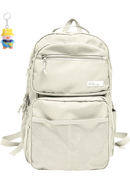 Erkek Rahat Sırt Çantası Sırt Çantası Çok Fonksiyonlu Büyük Kapasiteli Rahat Çok Yönlü Öğrenci Okul Çantası (Yurt Dışından)