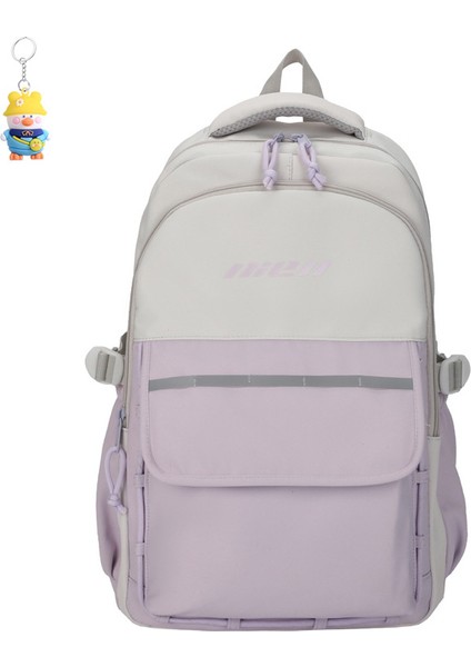 Sırt Çantası Kadın Okul Çantası Büyük Kapasiteli Sırt Çantası Moda Açık (Yurt Dışından)