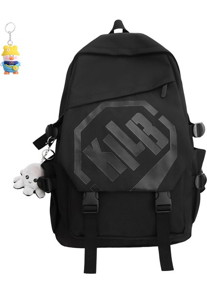 Okul Çantası Üniversite Öğrencisi Sırt Çantası Erkek Açık Rahat Sırt Çantası Büyük (Yurt Dışından)