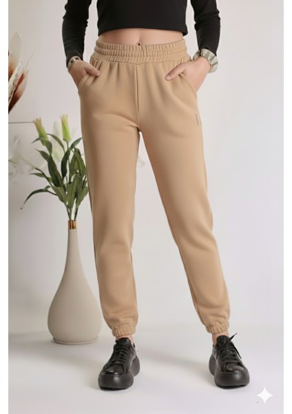 Kadın Alt Eşofman Jogger Paça Rahat
