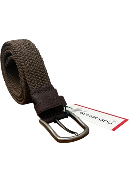 Kahverengi Elastik Lastikli Örgü Kemer fırsatları