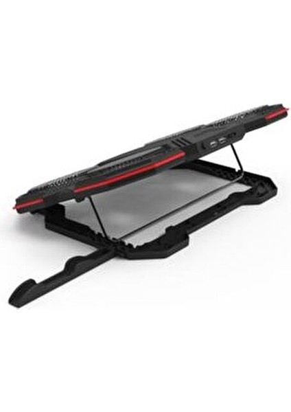 Idock F12 Gaming Laptop Soğutucu Stand 9-17.3 İnç Uyumlu 6 Fanlı Ultra Sessiz Tasarım