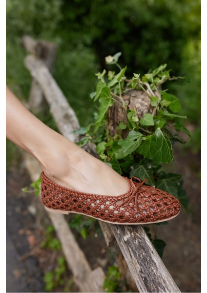 Sıngle Kadın Bej Orgu Ithal Babet modelleri