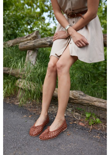 Sıngle Kadın Bej Orgu Ithal Babet indirimleri