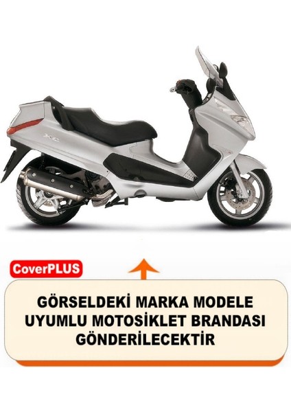 Piaggio X8 400 Ie Motor Brandası Gri Motorsiket Brandası Motor Örtüsü Çadır Su Geçirmez Motosiklet Kılıfı Motor Brandası fiyatları