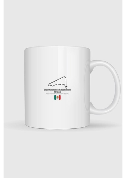 Mexico Grand Prix F1 Tasarımlı Kupa Bardak