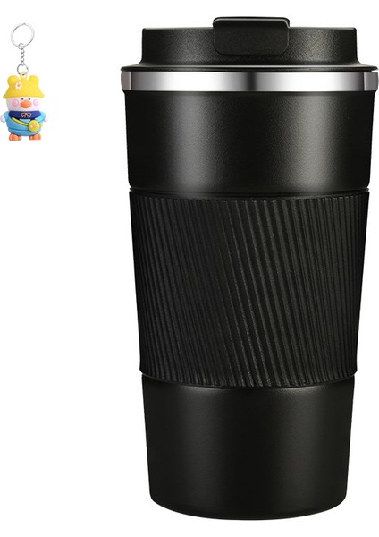 304 Paslanmaz Çelik Çift Katmanlı Termos Fincan Deri Kılıf Kahve Fincanı Yaratıcı Taşınabilir Iş Fincan (Yurt Dışından)