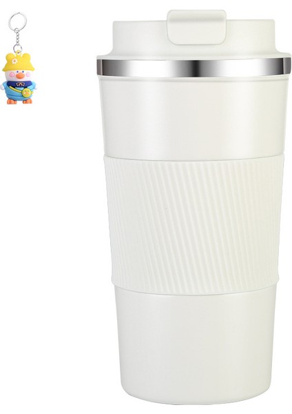 304 Paslanmaz Çelik Çift Katmanlı Termos Fincan Deri Kılıf Kahve Fincanı Yaratıcı Taşınabilir Iş Fincan (Yurt Dışından)