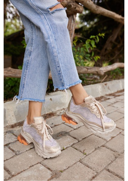 Vıva Kadın Sıyah Tul Tas Detay Ithal Taban Sneaker indirimleri