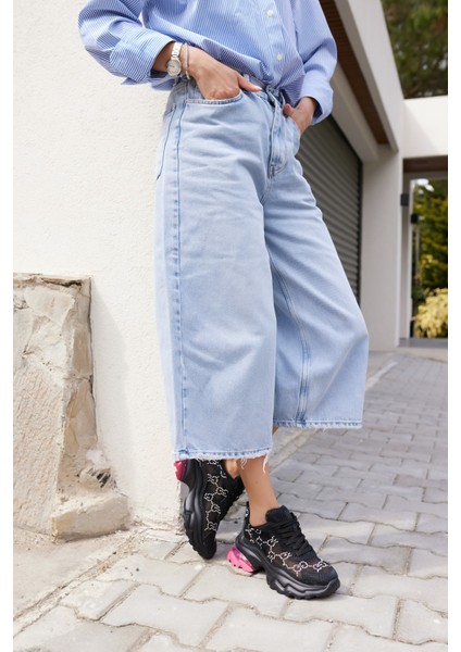 Vıva Kadın Sıyah Tul Tas Detay Ithal Taban Sneaker