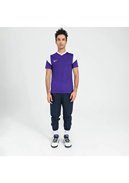 Dri-Fıt Park Derby III Kısa Kollu Futbol Forması Erkekler İçin Mor Renkli 2023 Sezonu fırsatları