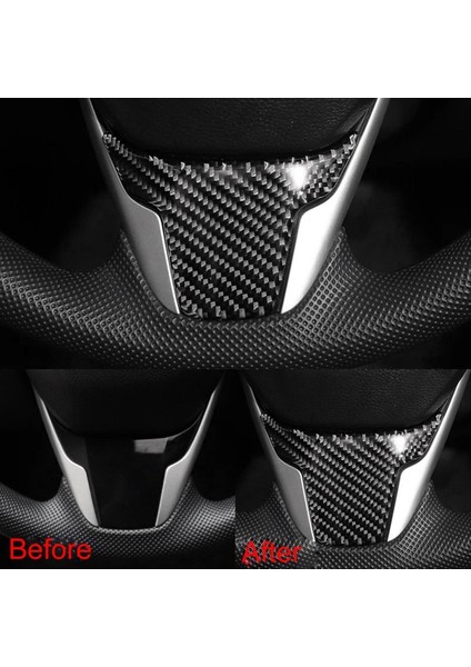 Karbon Fiber Direksiyon Simidi Dudak Kapağı Panel Çerçeve Kaplaması (Yurt Dışından) fiyatları