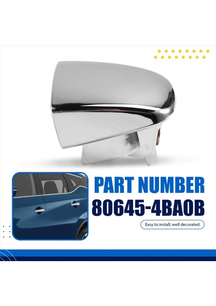 Nissan Için Deliksiz 80645-4BA0B Araç Dış Kapı Kolu Kapağı (Yurt Dışından) indirimleri