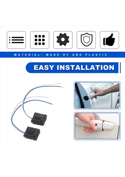 Elantra Ad 2017 Için Sol ve Sağ Indüktif Dış Kapı Kolu Düğmeleri (Yurt Dışından) indirimleri