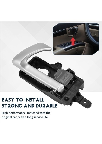 2007-2012 Santa Fe Için Topuzlu Sol Iç Kapı Kolu (Yurt Dışından) indirimleri