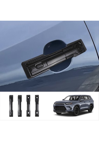 Toyota Karbon Fiber Desenli Araç Dış Kapı Kolu Döşemesi (Yurt Dışından) fiyatları