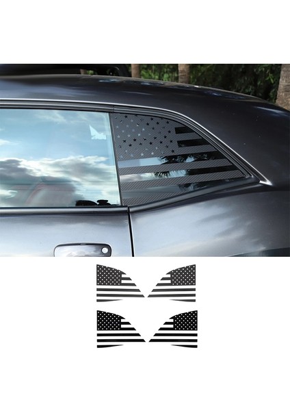 Dodge Challenger 2008-2020 Için Karbon Fiber Jaluzi Pencere Çıkartmaları (Yurt Dışından) fiyatları