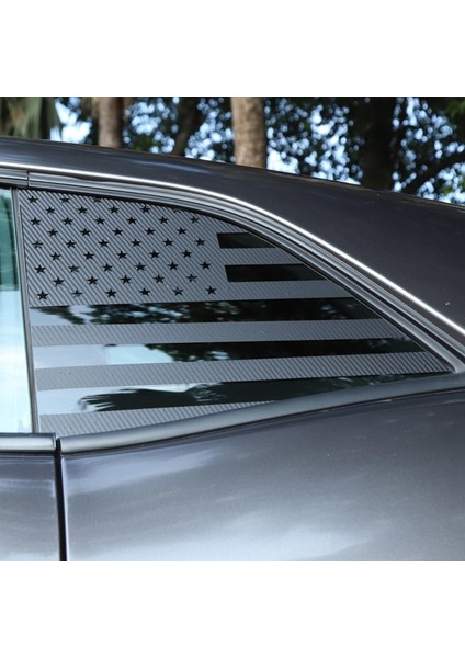 Dodge Challenger 2008-2020 Için Karbon Fiber Jaluzi Pencere Çıkartmaları (Yurt Dışından) fırsatları