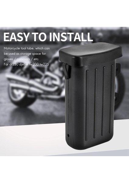 Suzuki DR250 Djebel TW200 TW225 Için Motosiklet Yol Alet Kutusu (Yurt Dışından) modelleri