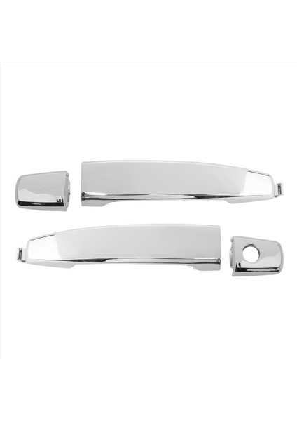 Chevrolet Için 2x Ön Sol Anahtar Deliği Abs Kapı Dış Kolu Kılıfları (Yurt Dışından)