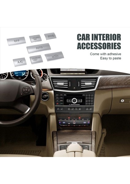 Benz E Sınıfı W212 C207 09-15 A Için Araç Konsolu Hava Düğmeleri Kapağı Döşemesi (Yurt Dışından) indirimleri