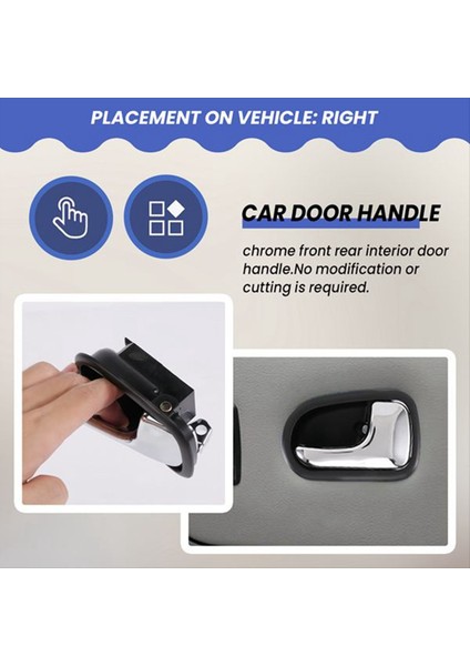 Mazda 323 Protege Bj Için 1 Çift Ön ve Arka Iç Kapı Kolu (Yurt Dışından) fiyatları