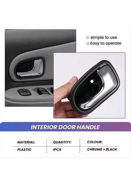 Mazda 323 Protege Bj Için 1 Çift Ön ve Arka Iç Kapı Kolu (Yurt Dışından) modelleri