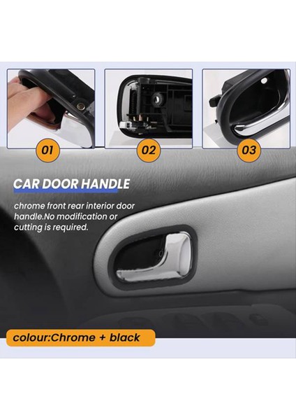 Mazda 323 Protege Bj Için 1 Çift Ön ve Arka Iç Kapı Kolu (Yurt Dışından) fırsatları