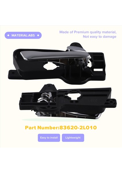 83620-2L010 Arka Sağ Kapı Iç Kolu Lhd (Yurt Dışından) indirimleri