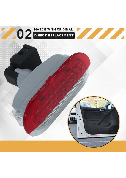 Beetle Golf Jetta Mk4 1999-2004 Için LED Araç Kapısı Uyarı Lambası (Yurt Dışından) indirimleri