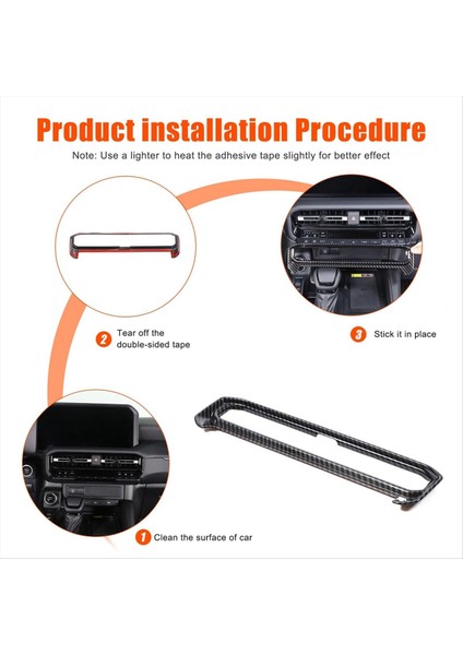 Konsol Klima Havalandırma Kapağı Trim Aksesuarları (Yurt Dışından) fiyatları