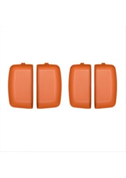 Lixiang 2022 2023 L7 L8 Kapı Kolu Silikon Saklama Pedi, Turuncu (Yurt Dışından)