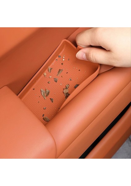 Lixiang 2022 2023 L7 L8 Kapı Kolu Silikon Saklama Pedi, Turuncu (Yurt Dışından) modelleri