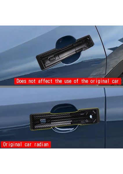 Toyota Karbon Fiber Desenli Araç Dış Kapı Kolu Döşemesi (Yurt Dışından) indirimleri