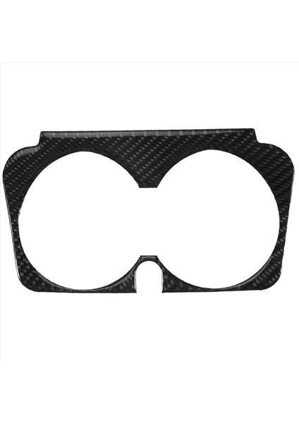 Mercedes Benz W205 C Sınıfı Karbon Fiber Bardak Tutucu Çerçeve Çıkartmaları (Yurt Dışından)